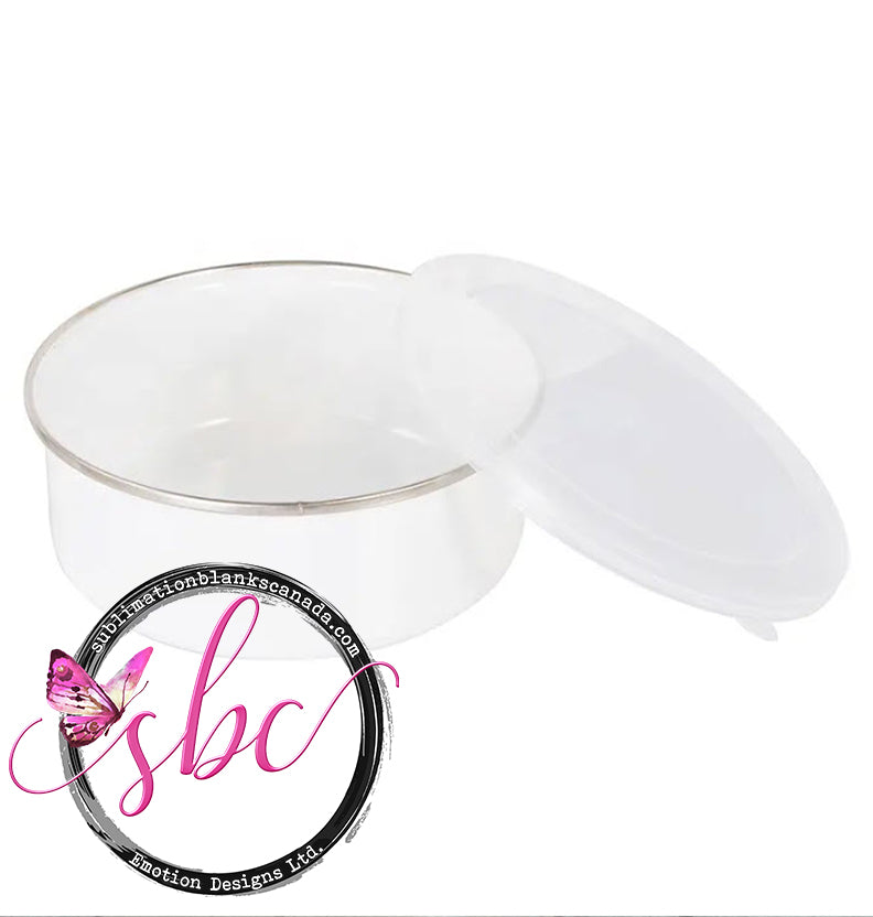 30oz/900ml Enamel Bowl with Lid for Sublimation