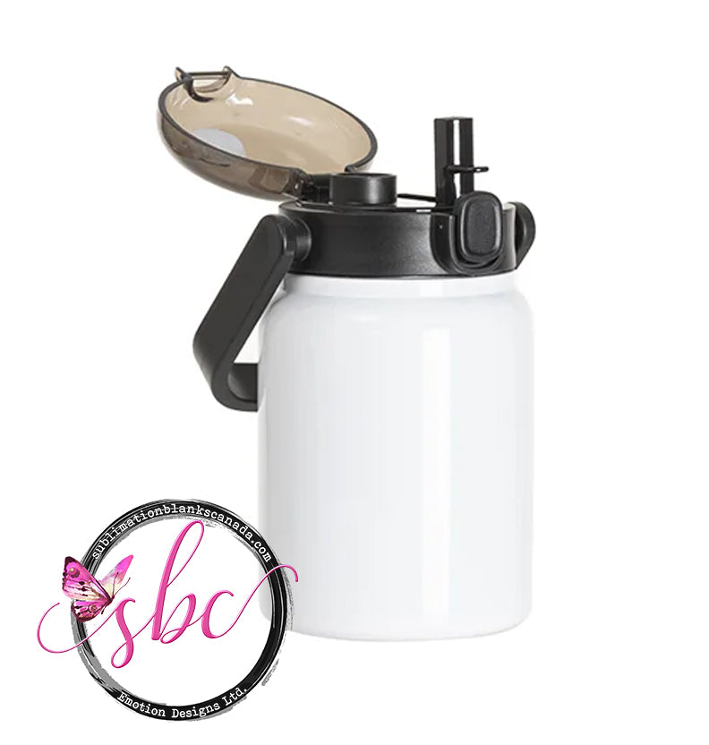 750ml White Stainless Steel Water Bottle for Sublimation