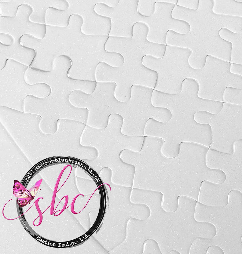 Heart Puzzle for Sublimation 75pc with frame