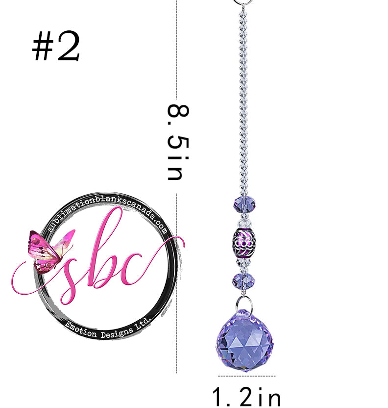 Crystal Sun Catchers 5 styles