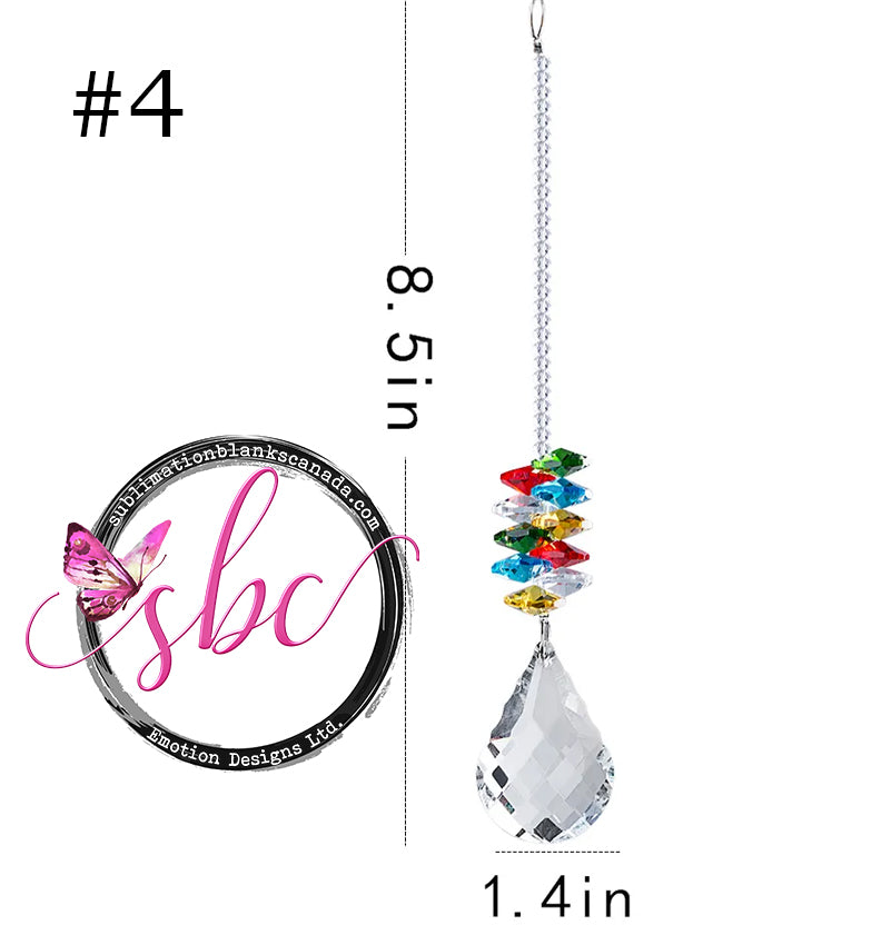 Crystal Sun Catchers 5 styles