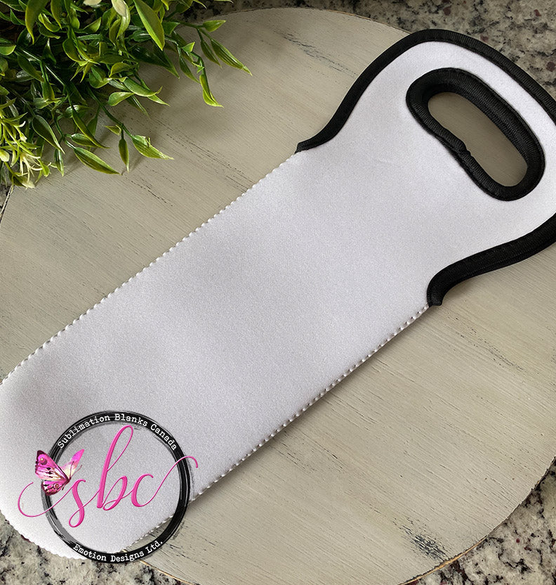 Neoprene Sublimation Wine Tote