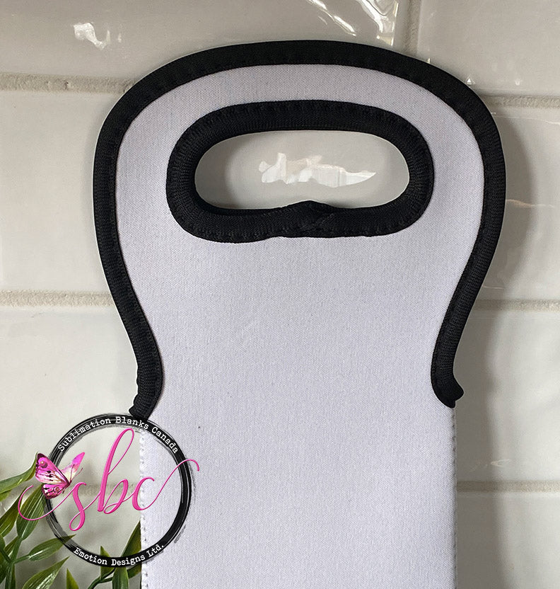 Neoprene Sublimation Wine Tote