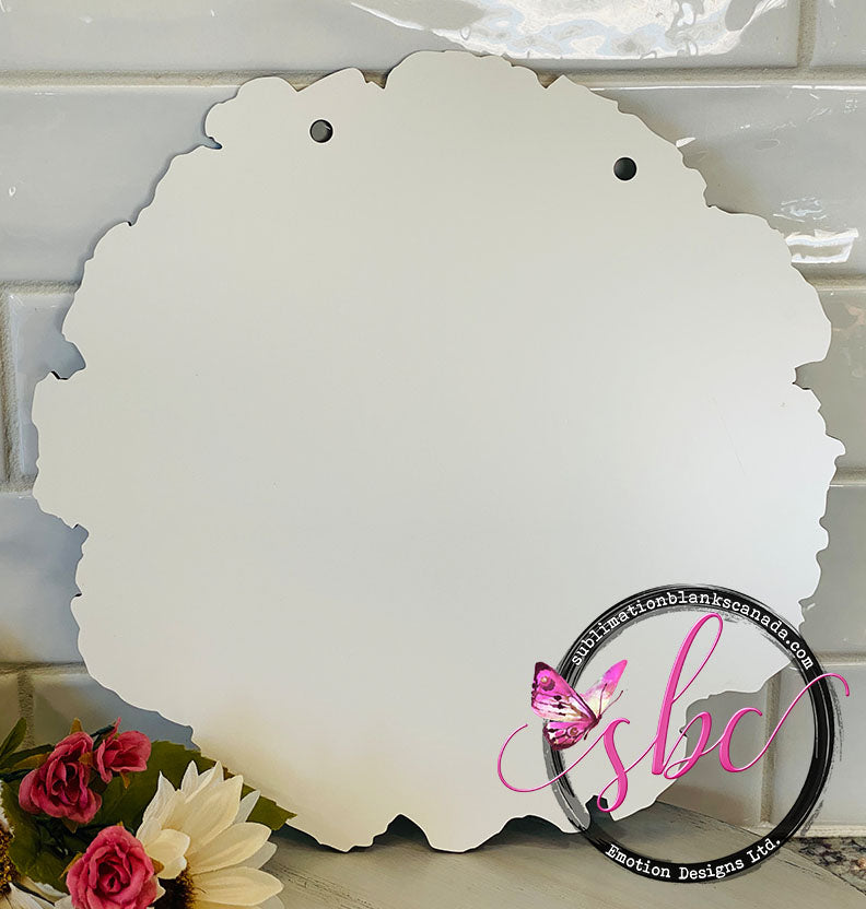 12" MDF Wood Slice Sign for Sublimation - Sublimation Blanks Canada - Emotion Designs Ltd.