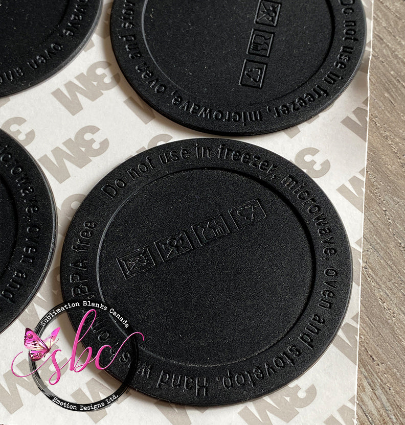 Rubber Bottoms for 20oz Straight Skinny Tumblers - Sublimation Blanks Canada - Emotion Designs Ltd.