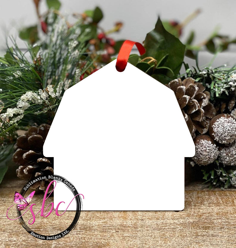 Barn Ornament MDF for Sublimation - Sublimation Blanks Canada - Emotion Designs Ltd.