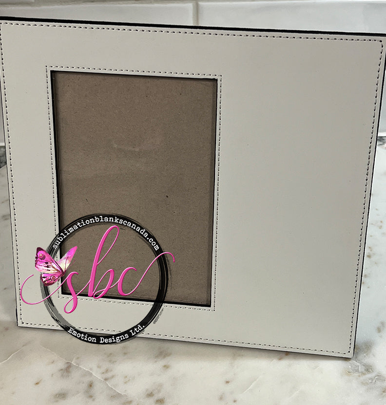 PU Leather Sublimation Photo Frame 5x7 - Sublimation Blanks Canada - Emotion Designs Ltd.