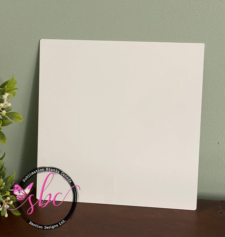 Aluminum Photo Panel for Sublimation - 8" x 8" - Sublimation Blanks Canada - Emotion Designs Ltd.