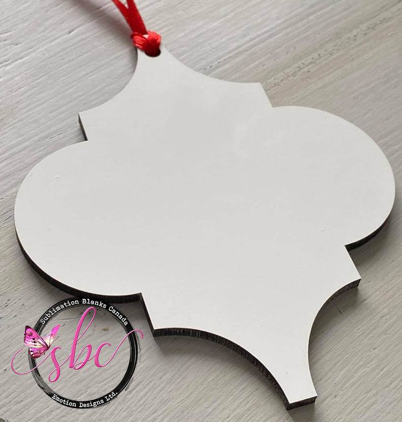 Arabesque Ornament MDF for Sublimation - Sublimation Blanks Canada - Emotion Designs Ltd.