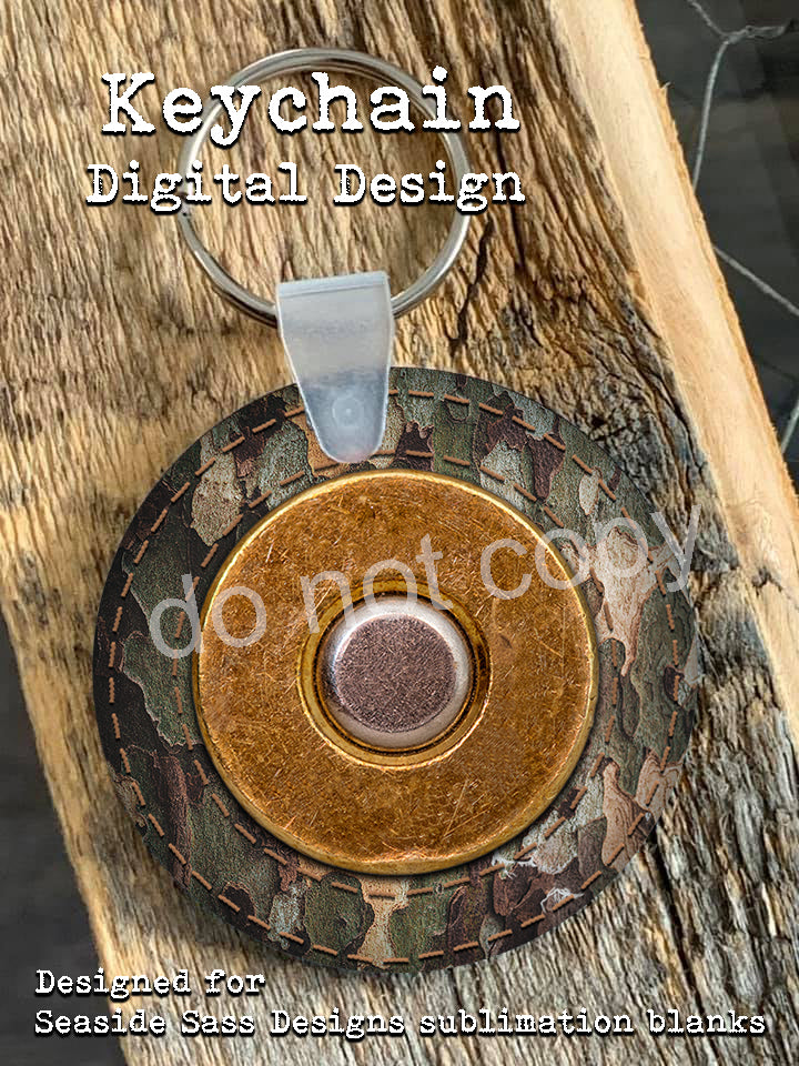 MDF Circle Keychain for Sublimation - Sublimation Blanks Canada - Emotion Designs Ltd.