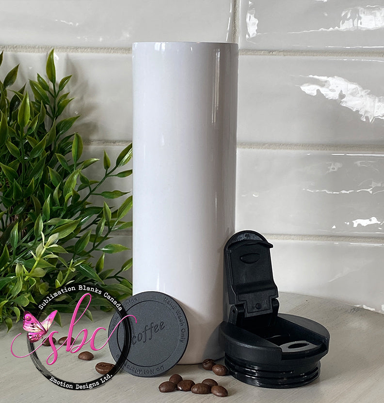 17oz Straight Skinny Coffee Tumblers - Sublimation Blanks Canada - Emotion Designs Ltd.