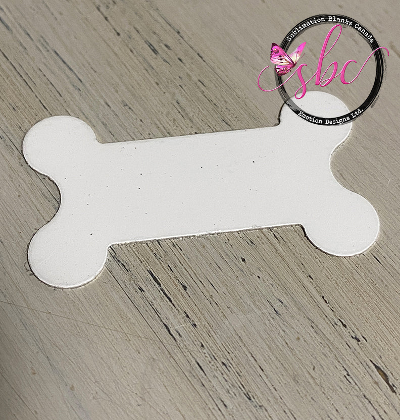 10 pack Sublimation Inserts for Dog Bone Tag - Sublimation Blanks Canada - Emotion Designs Ltd.