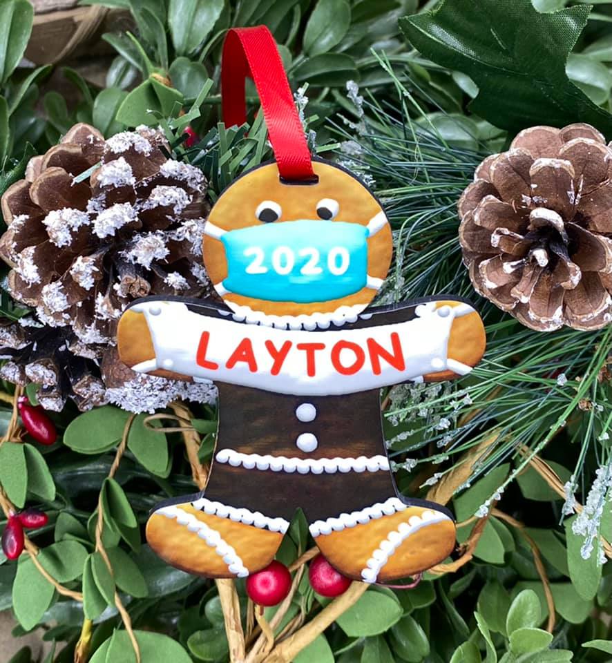 Gingerbread Man Ornament MDF for Sublimation - Sublimation Blanks Canada - Emotion Designs Ltd.