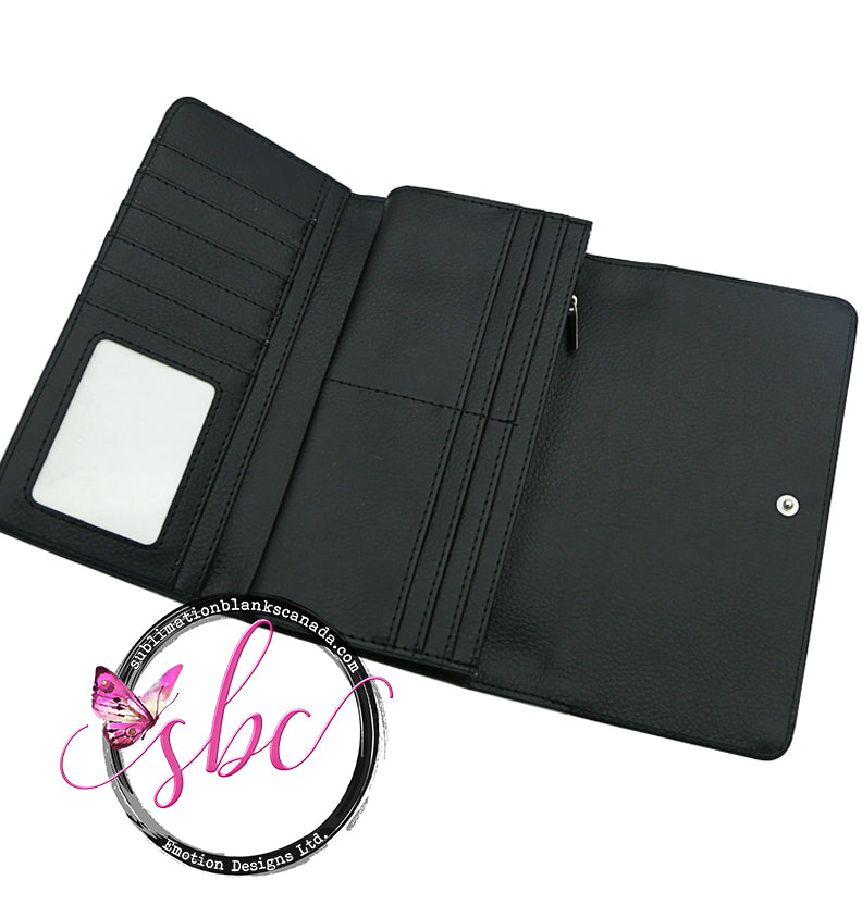 Ladies Sublimation Wallet PU Leather - Sublimation Blanks Canada - Emotion Designs Ltd.