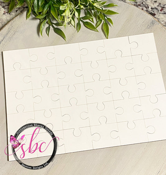 MDF Puzzle for Sublimation 30pc - Sublimation Blanks Canada - Emotion Designs Ltd.