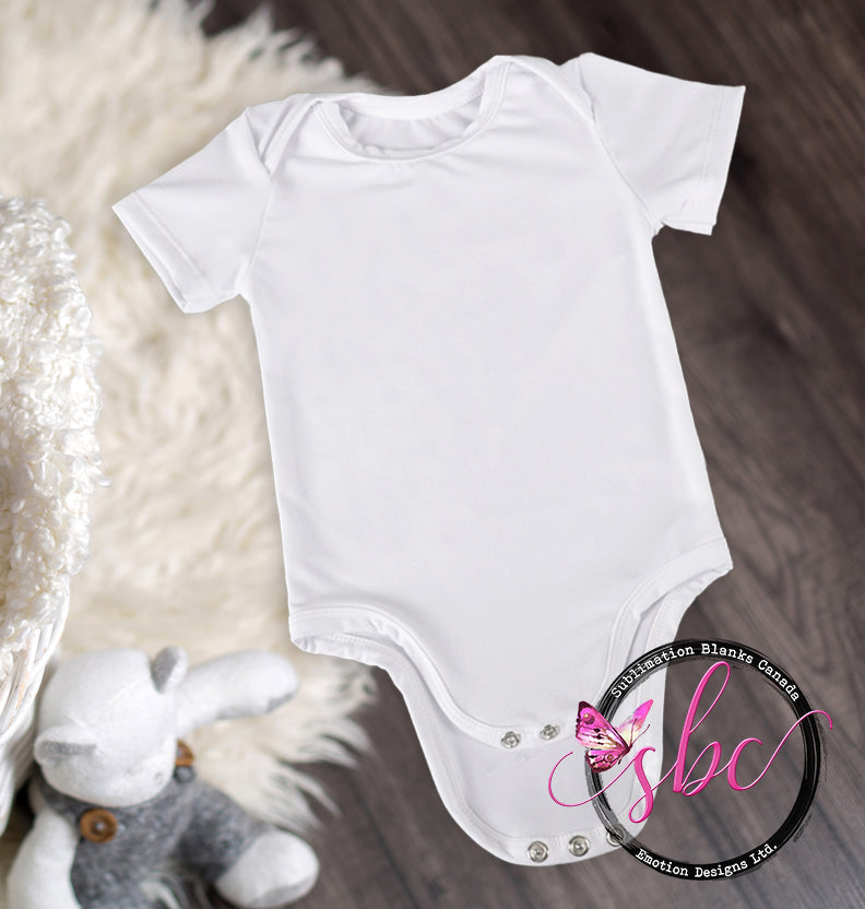Baby Onesie for Sublimation - Sublimation Blanks Canada - Emotion Designs Ltd.