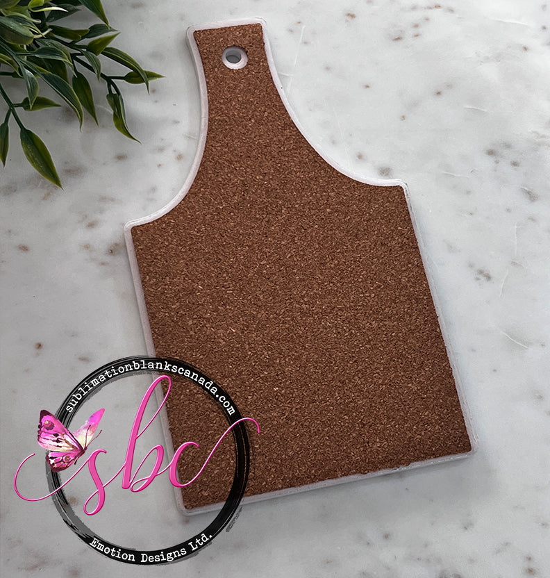 Ceramic Trivet Pot Coaster for Sublimation - Paddle