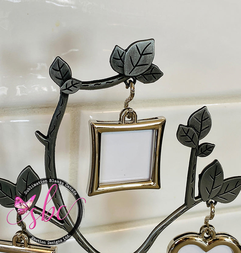 Metal Photo Tree Decor - Copper Colour - Sublimation Blanks Canada - Emotion Designs Ltd.