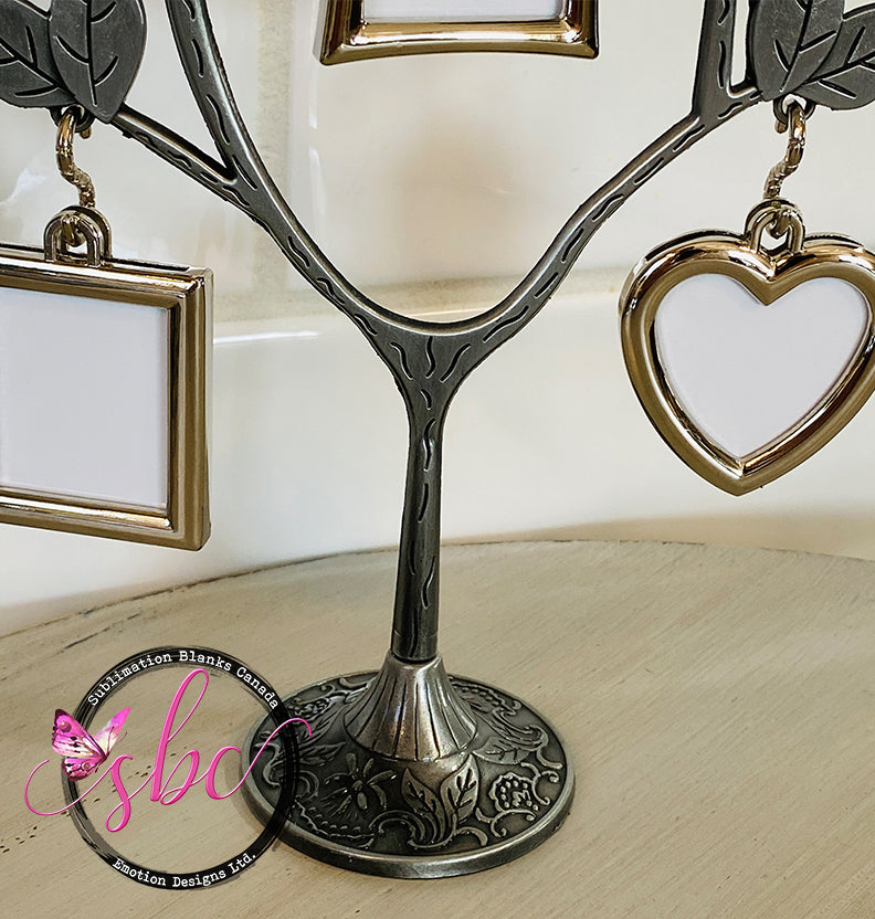 Metal Photo Tree Decor - Copper Colour - Sublimation Blanks Canada - Emotion Designs Ltd.
