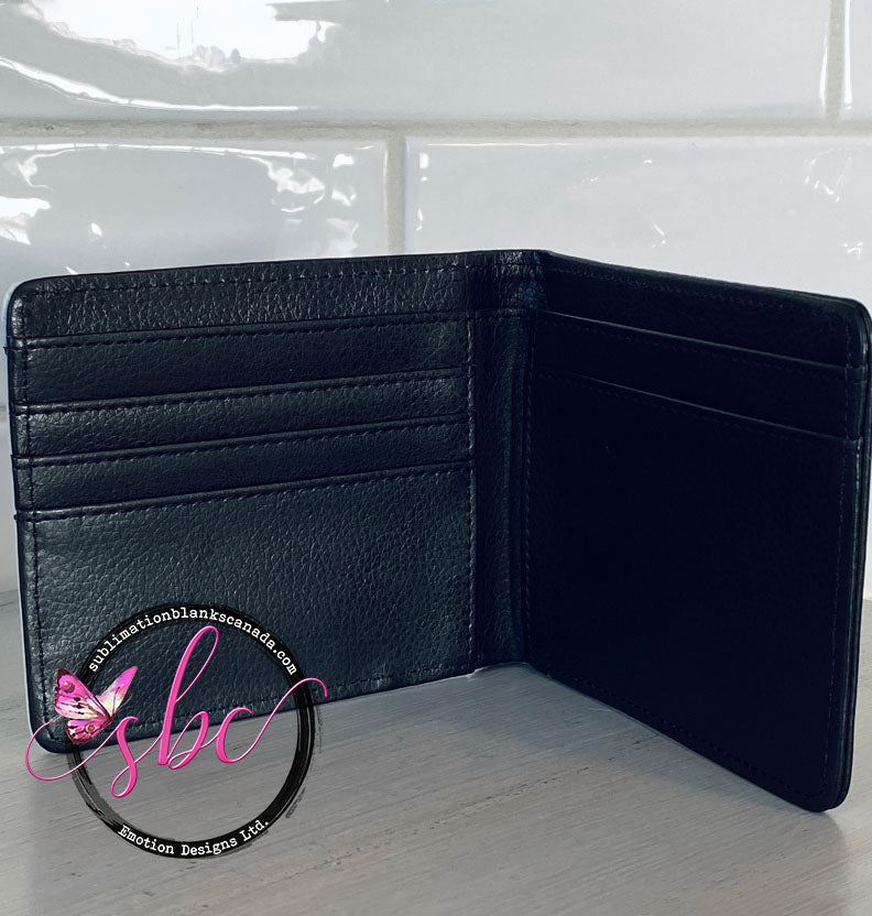 Mens Sublimation Wallet PU Leather - Sublimation Blanks Canada - Emotion Designs Ltd.