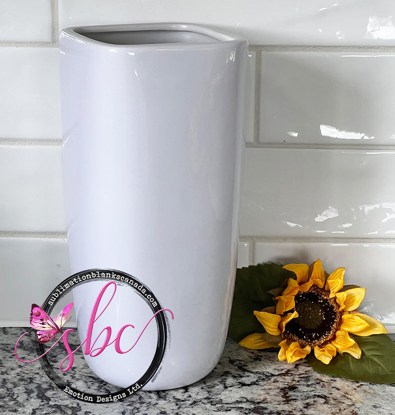 Ceramic 2400ml Vase Sublimation Blank - Sublimation Blanks Canada - Emotion Designs Ltd.