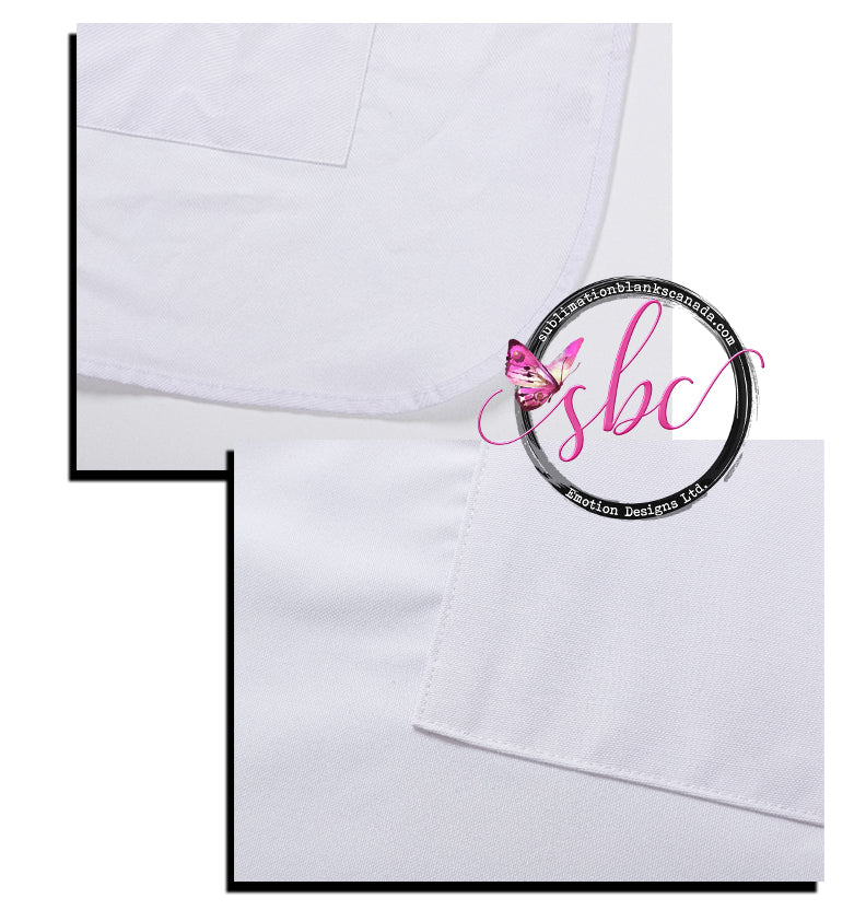 Adult Apron for Sublimation White - Sublimation Blanks Canada - Emotion Designs Ltd.