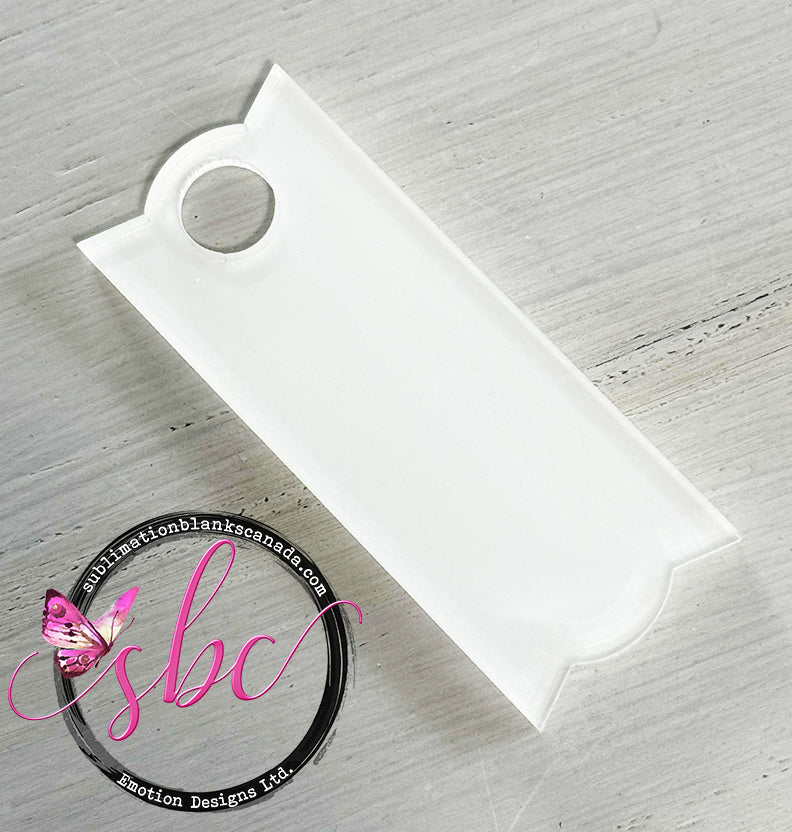 Acrylic 40oz Topper for Sublimation Rectangle