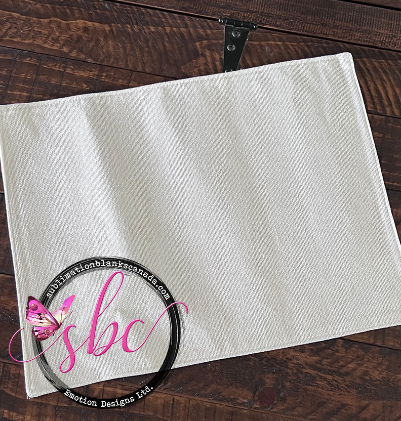 4 Pack Poly/linen Placemats for Sublimation