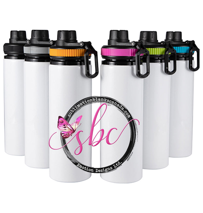 850ml Aluminum Sublimation Water Bottle - Sublimation Blanks Canada - Emotion Designs Ltd.