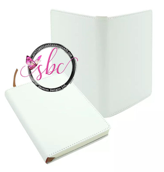 PU Leather Notebook for Sublimation A6 Blank Pages - Sublimation Blanks Canada - Emotion Designs Ltd.