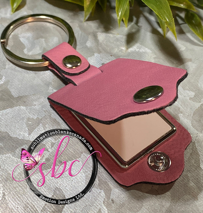 PU Leather Snap Keychain for Sublimation - Sublimation Blanks Canada - Emotion Designs Ltd.