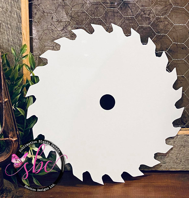 Aluminum Sawblade Panel for Sublimation - Sublimation Blanks Canada - Emotion Designs Ltd.