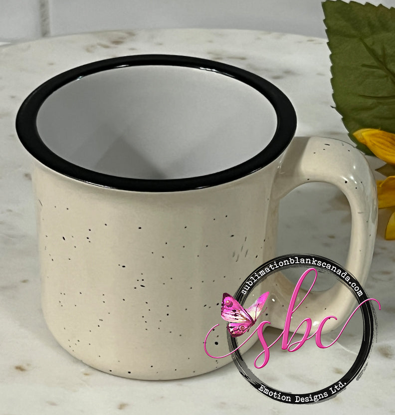 Speckled Ceramic Enamel Mug for Sublimation - Sublimation Blanks Canada - Emotion Designs Ltd.