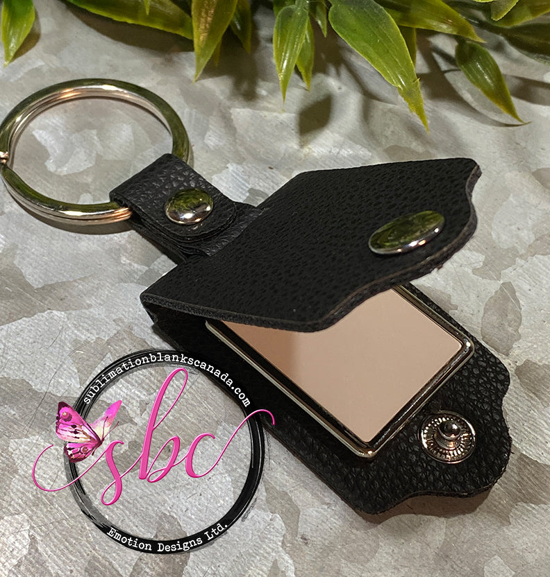 PU Leather Snap Keychain for Sublimation - Sublimation Blanks Canada - Emotion Designs Ltd.