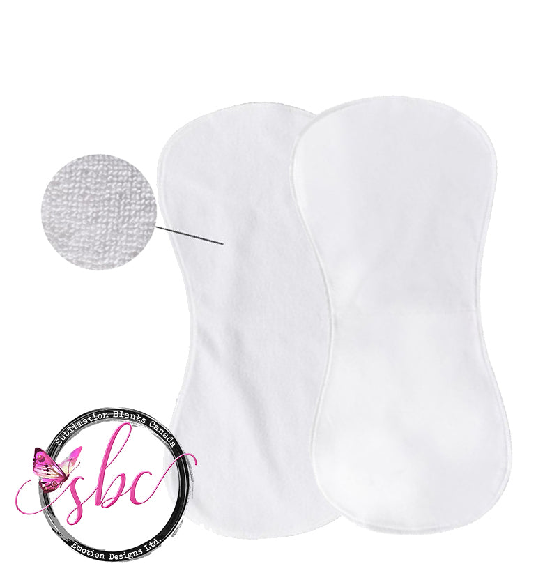 Baby Burp Cloth for Sublimation - Sublimation Blanks Canada - Emotion Designs Ltd.