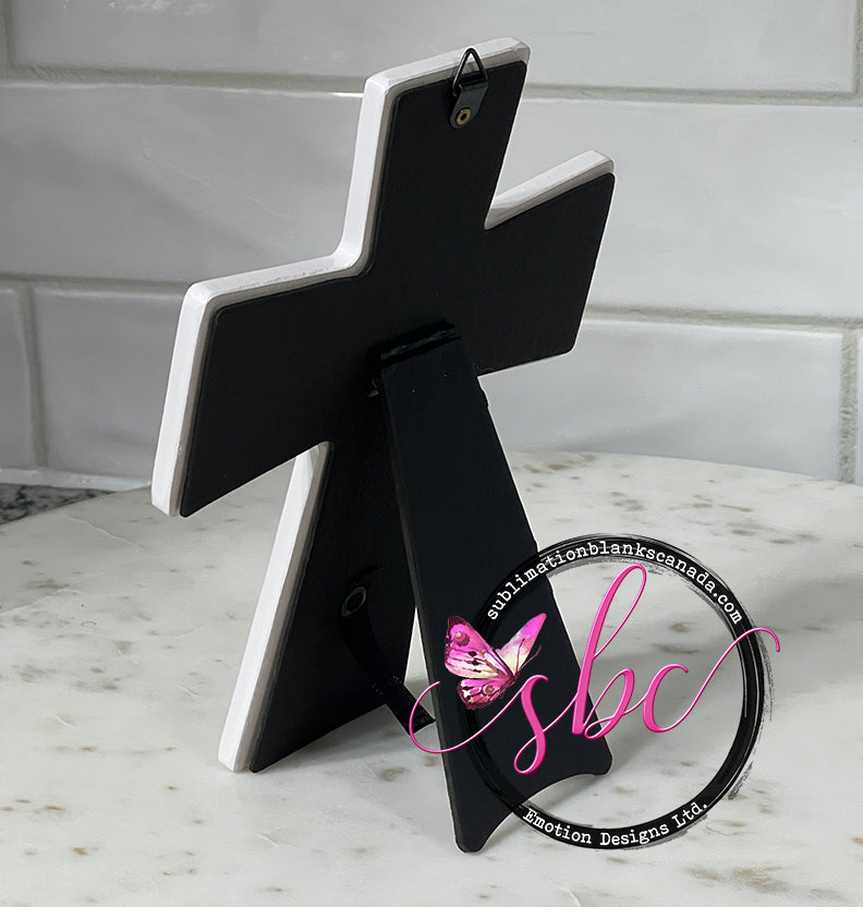 Ceramic Cross for Sublimation - Sublimation Blanks Canada - Emotion Designs Ltd.