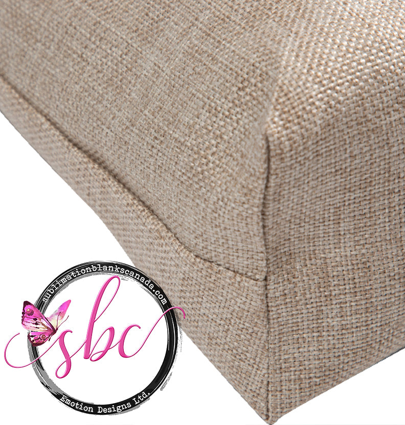 Linen Easter Bag for Sublimation - Pink - Sublimation Blanks Canada - Emotion Designs Ltd.