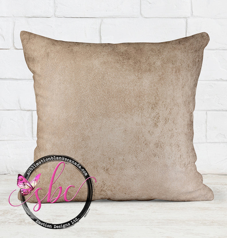 Faux Leather Pillow Cover for Sublimation - Sublimation Blanks Canada - Emotion Designs Ltd.