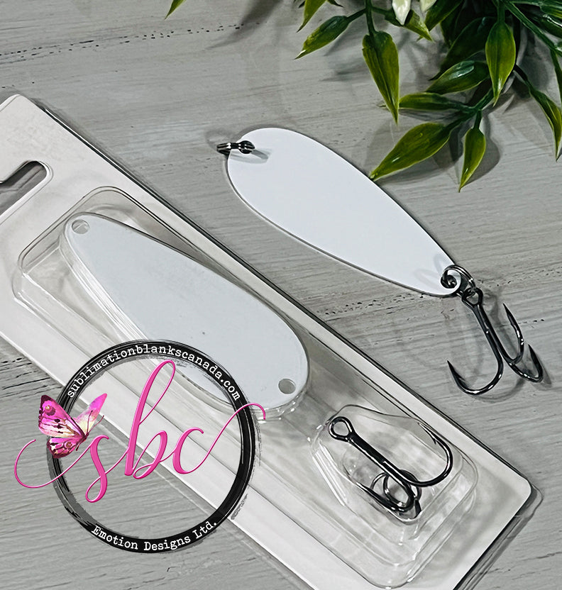 Fishing Lure for Sublimation with Packaging – Sublimation Blanks