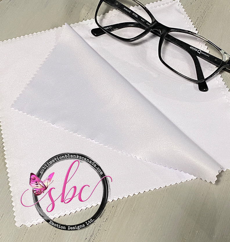 Glass Cleaning Cloth for Sublimation 10 pack - Sublimation Blanks Canada - Emotion Designs Ltd.