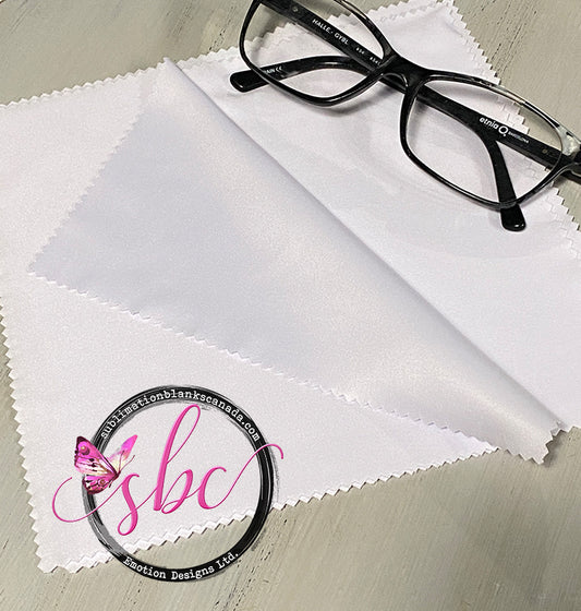 Glass Cleaning Cloth for Sublimation 10 pack - Sublimation Blanks Canada - Emotion Designs Ltd.