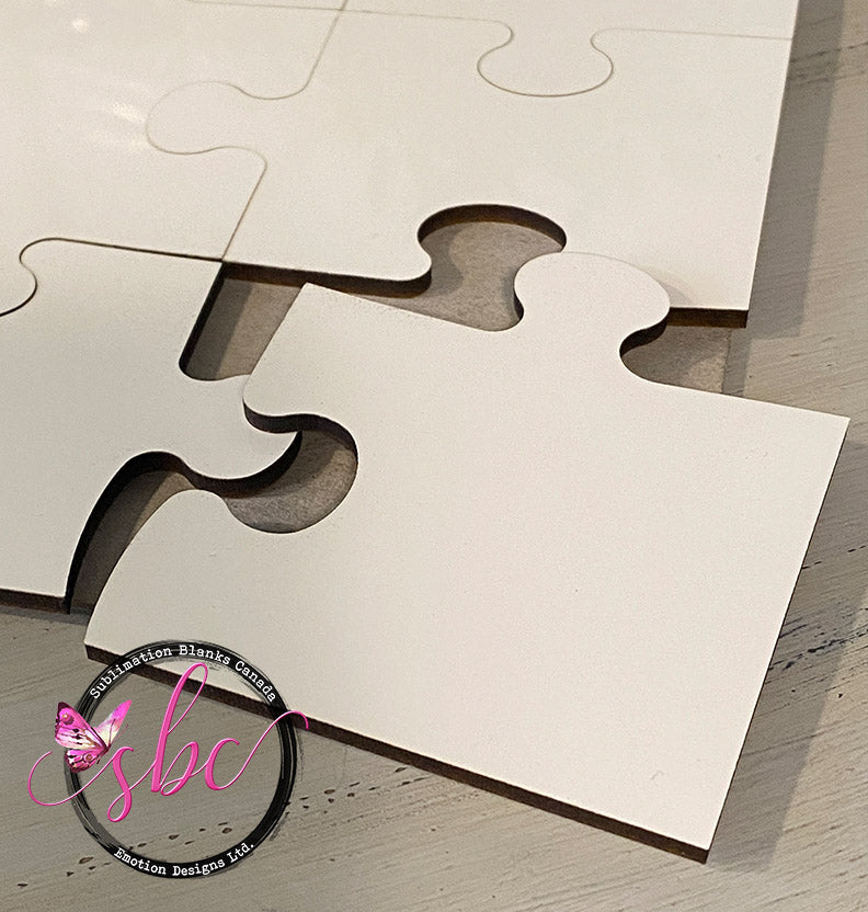 MDF Puzzle for Sublimation 12pc - Sublimation Blanks Canada - Emotion Designs Ltd.