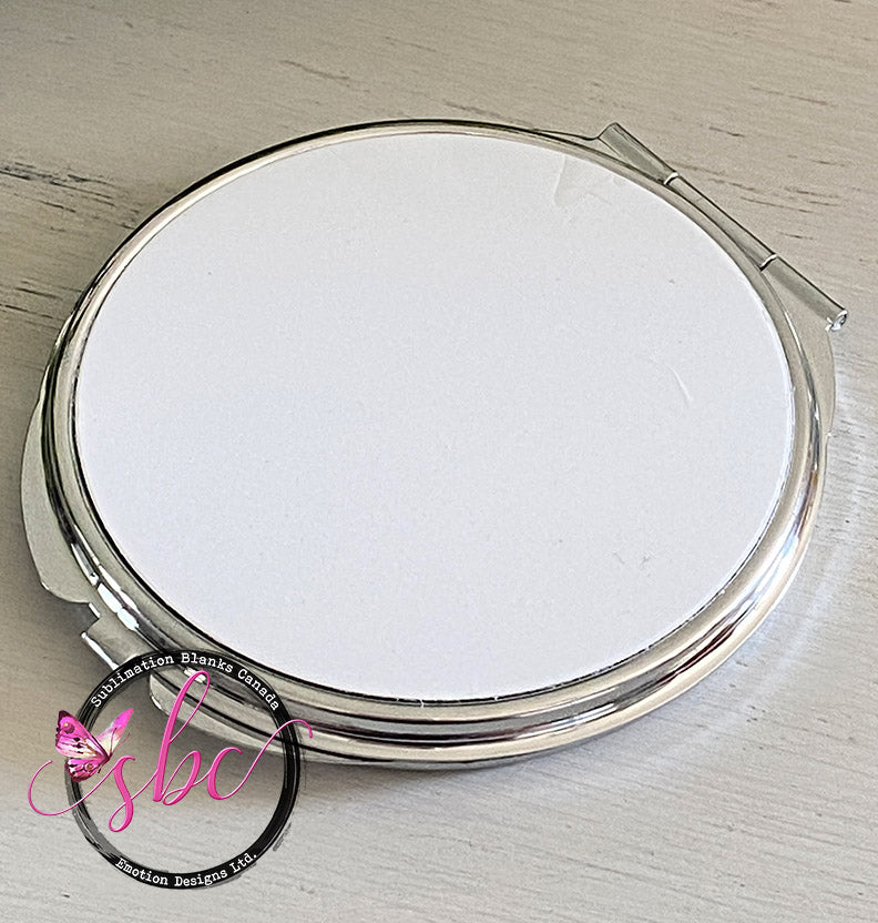 Round Compact Mirror - Sublimation Blanks Canada - Emotion Designs Ltd.