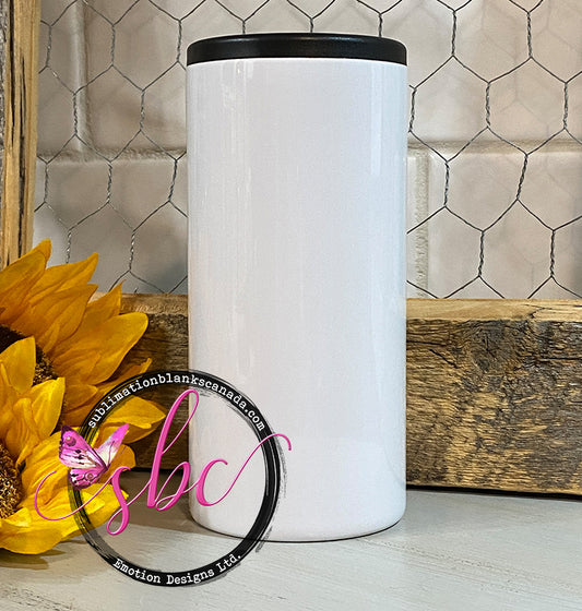 Stainless Steel 330ml Slim Can Cooler - Sublimation Blanks Canada - Emotion Designs Ltd.