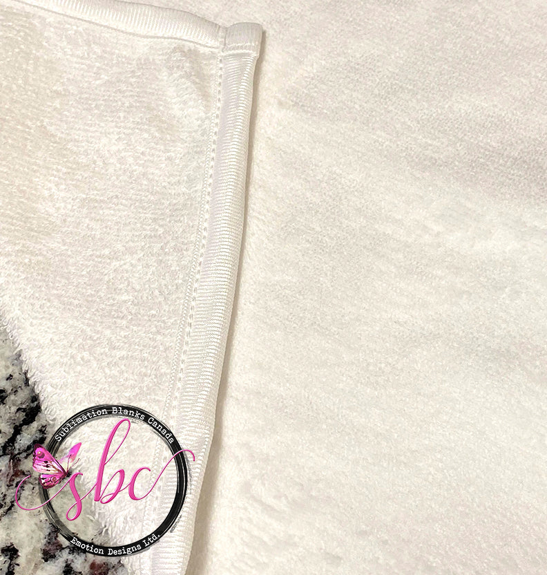 Washcloth/Dishcloth Polyester - Cotton for sublimation - Sublimation Blanks Canada - Emotion Designs Ltd.